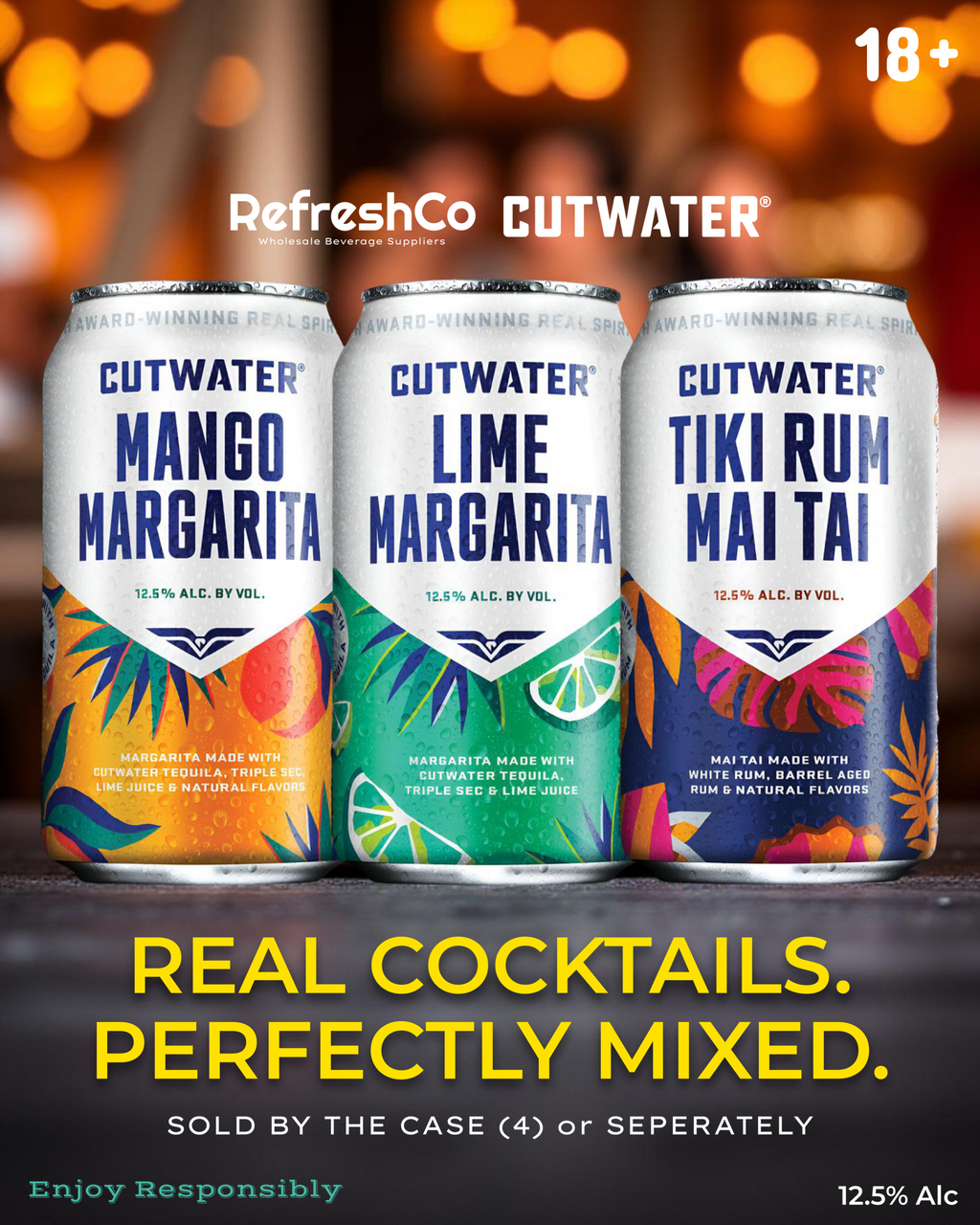 CutWater Mango Margarita (4 Pack)