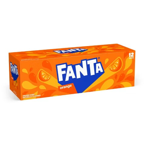 Fanta Orange Soda 12Pk 12 fl oz. Cans
