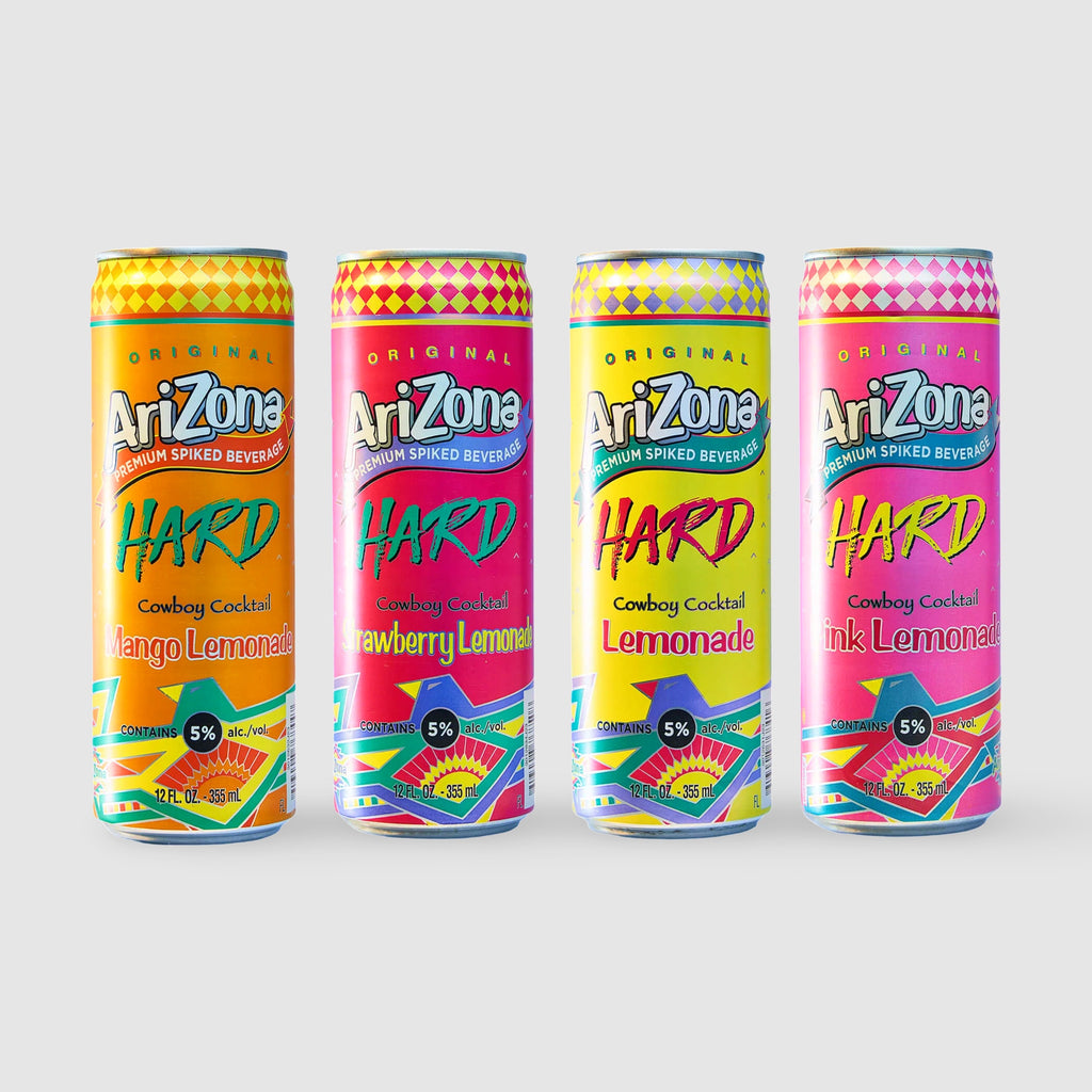 Arizona Hard Premium Spiked Lemonades 12PK Variety Party Pack