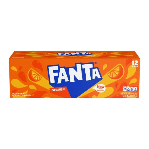 Fanta Orange Soda 12Pk 12 fl oz. Cans