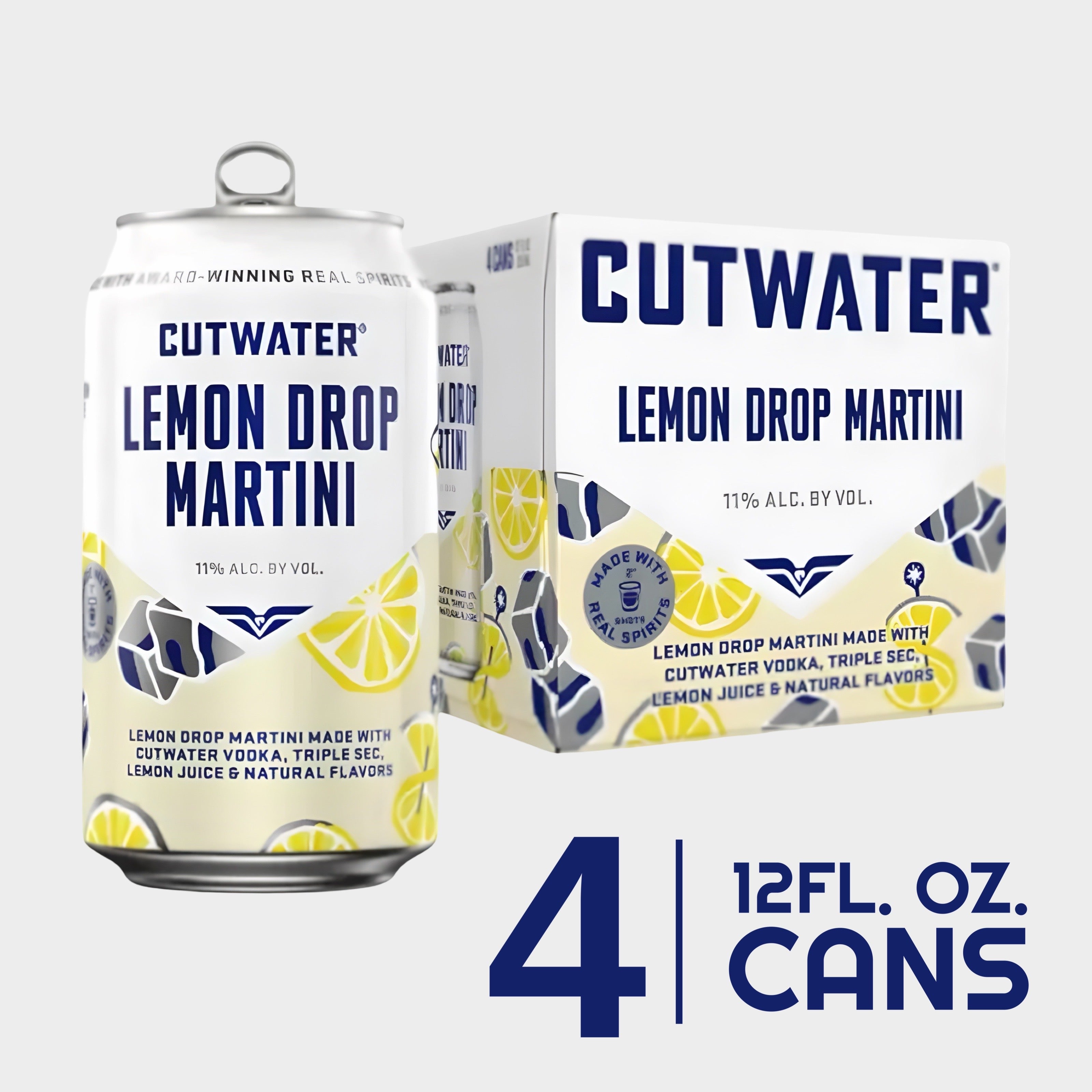 CutWater Lemon Drop Martini (4 Pack)