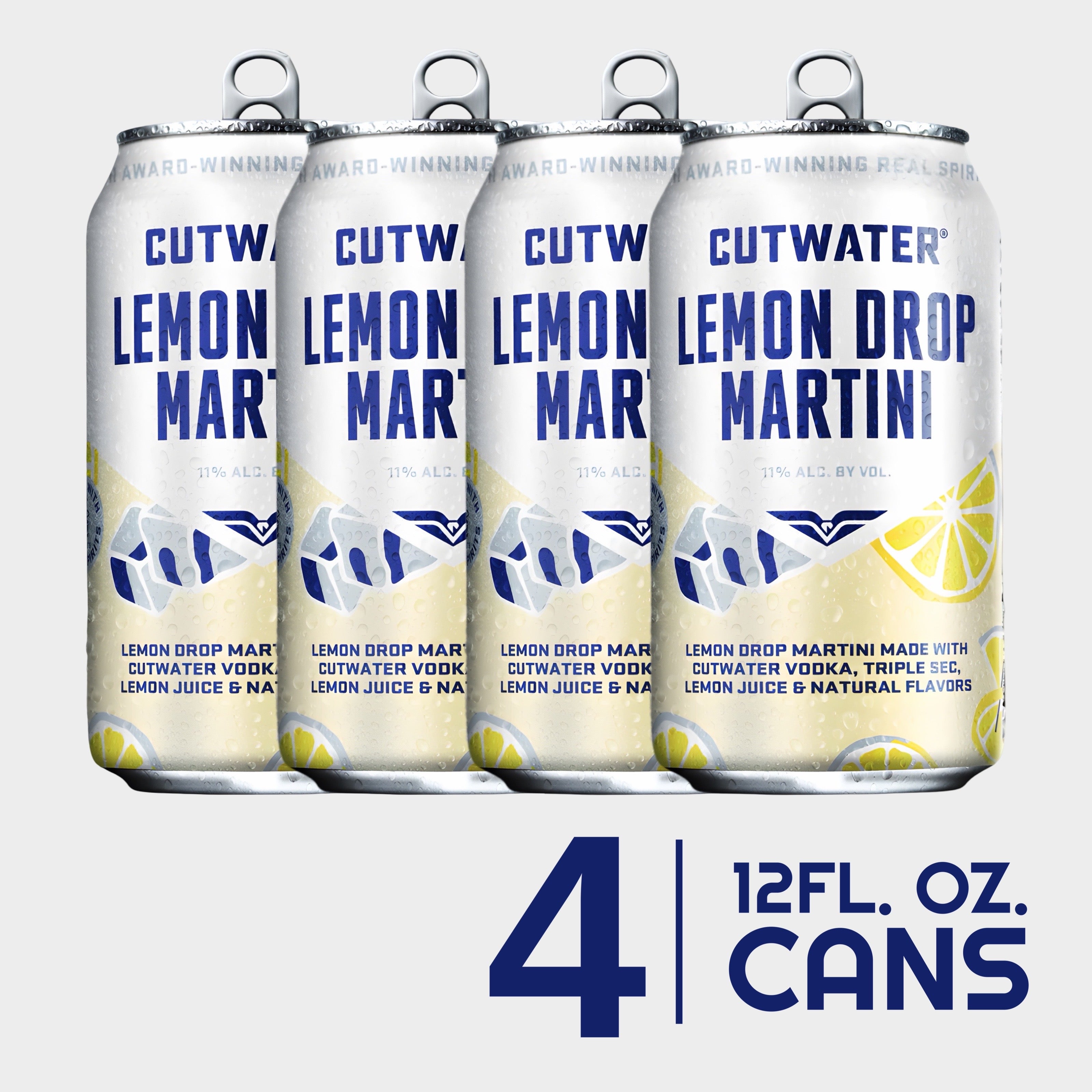CutWater Lemon Drop Martini (4 Pack)