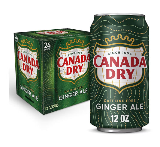 Canada Dry Ginger Ale, 24 Pk 12 fl. oz