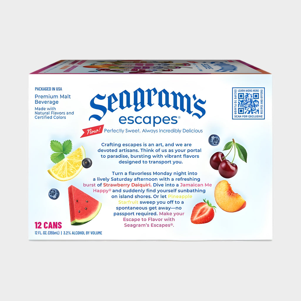 Seagram's Escapes Variety Pack 12pk/12 fl oz Cans