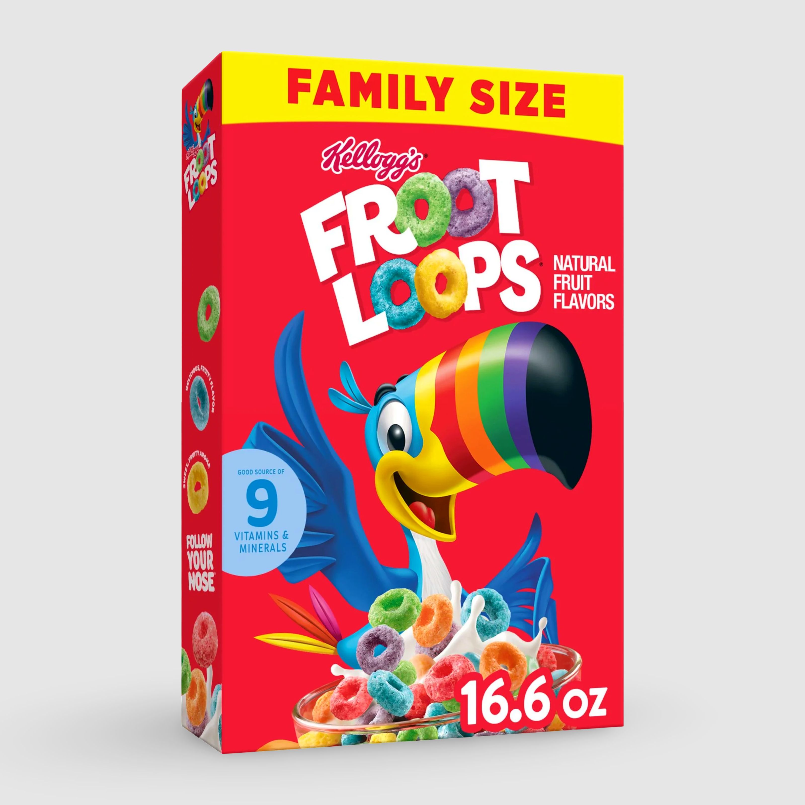 Kellogg's Froot Loops Breakfast Cereal (Family Size)