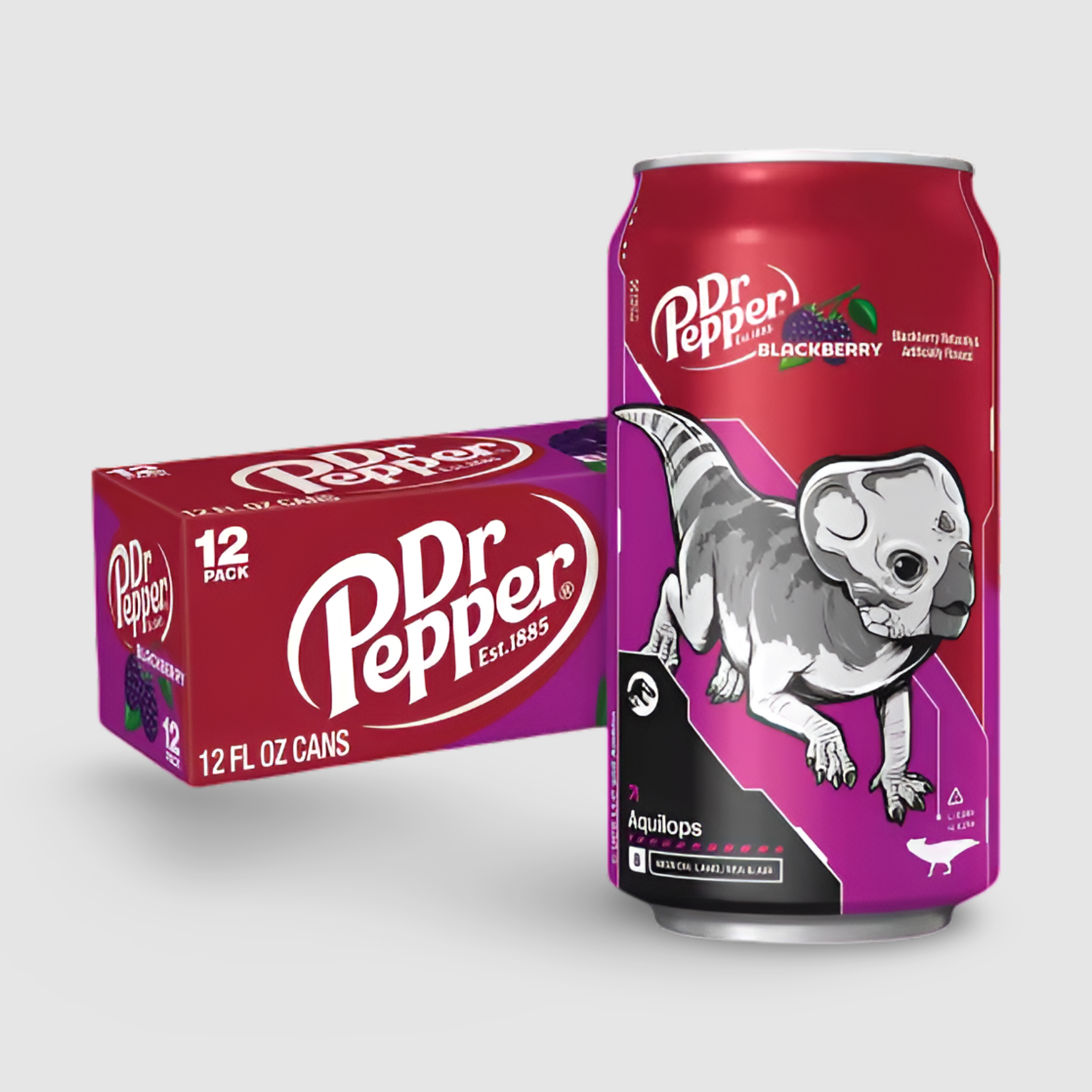 Dr Pepper Blackberry, 12oz. Cans, 12 Pack