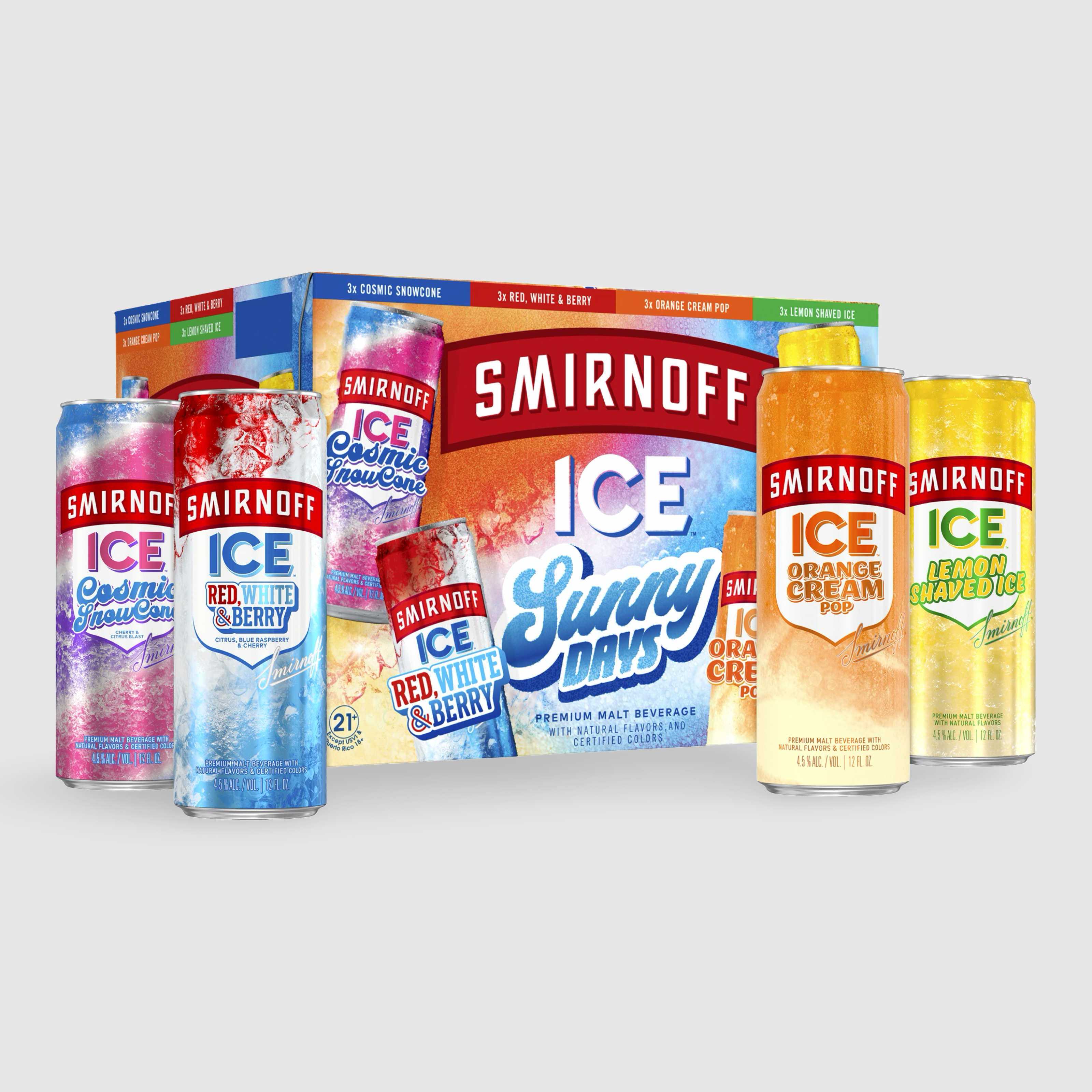 Smirnoff Ice Sunny Day Smirnoff Ice 12Pk 12oz. Cans