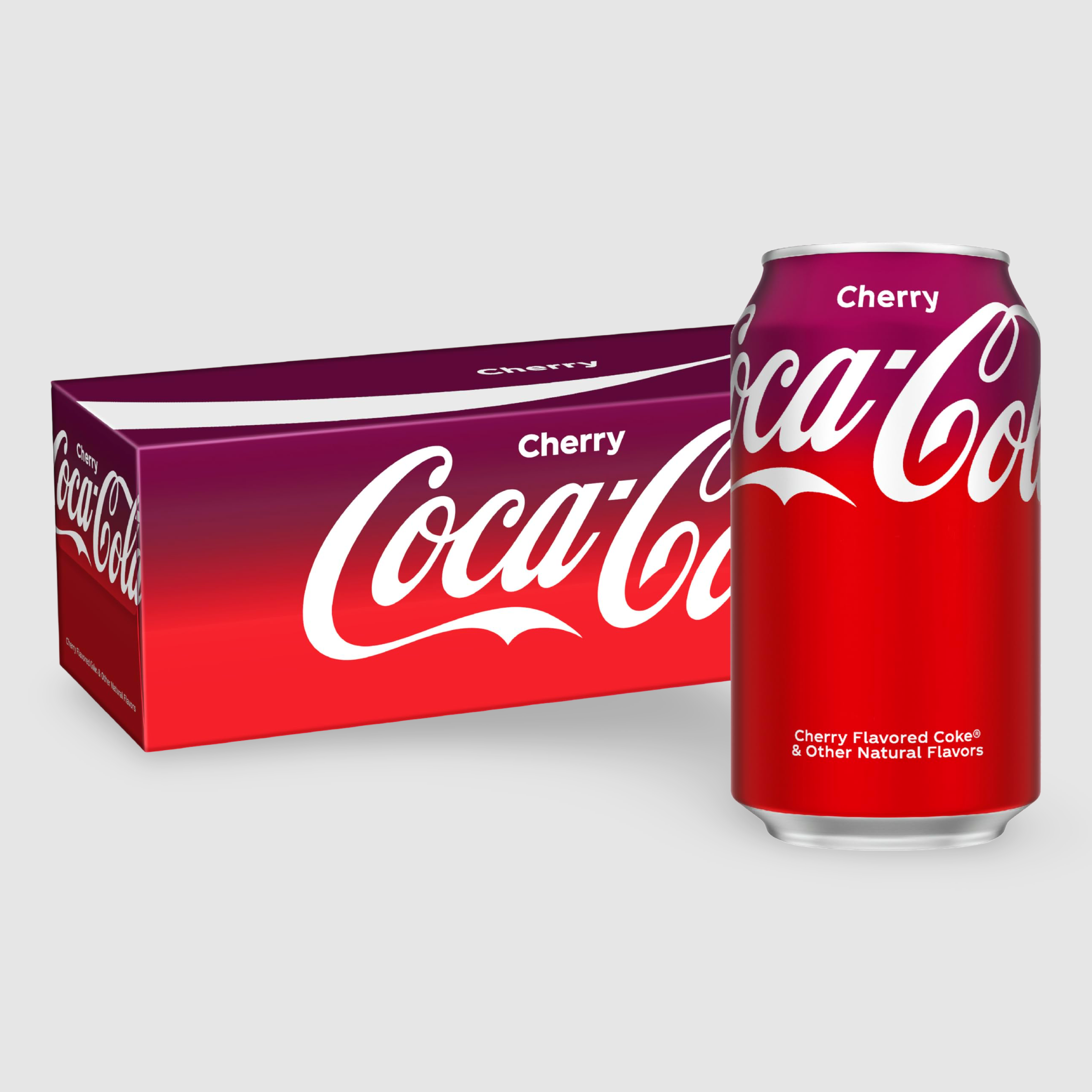 Coca-Cola Cherry Coke Soda, 12 Fl Oz (12 Pack)
