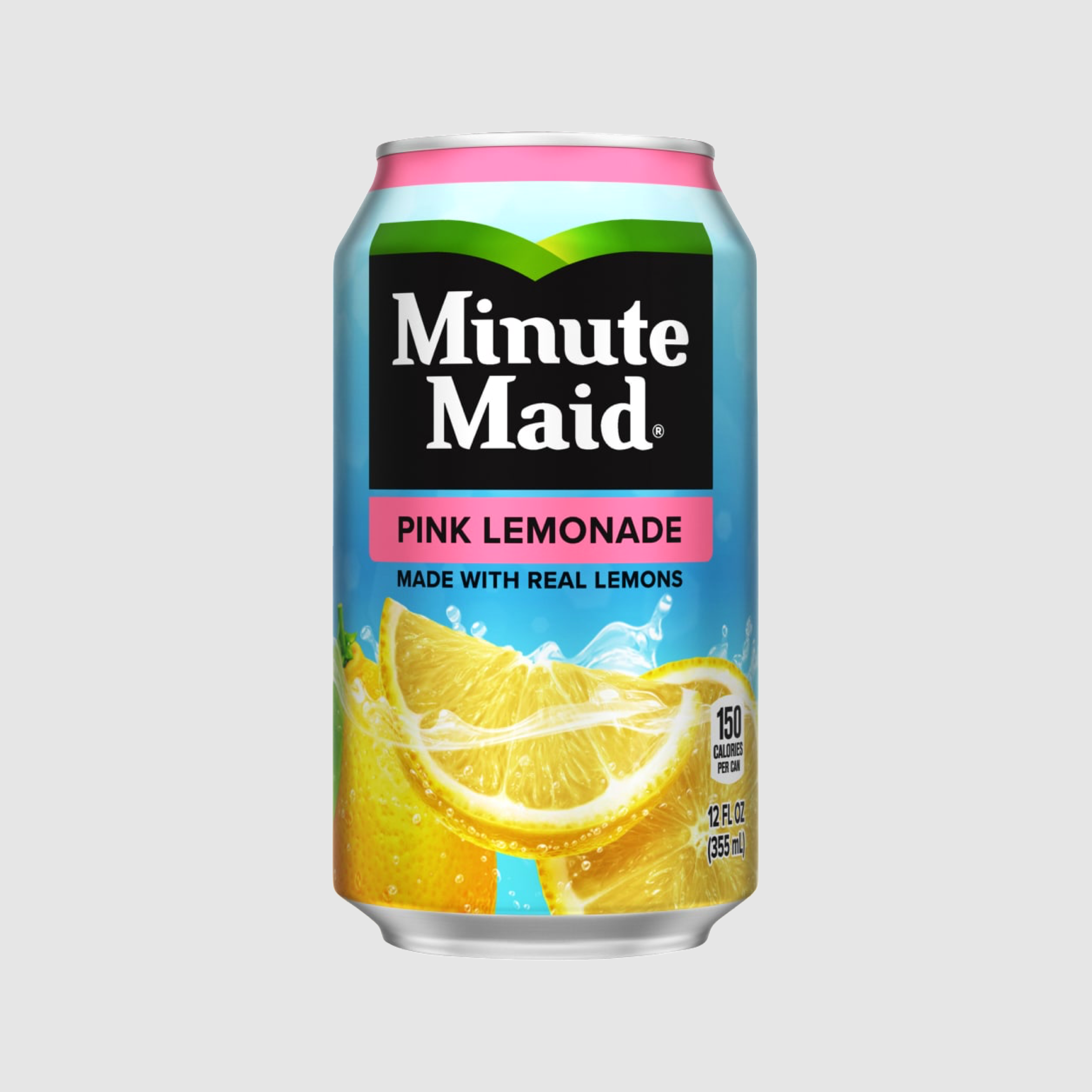 Minute Maid Pink Lemonade Fruit Juice, 12 fl oz, 12 Cans