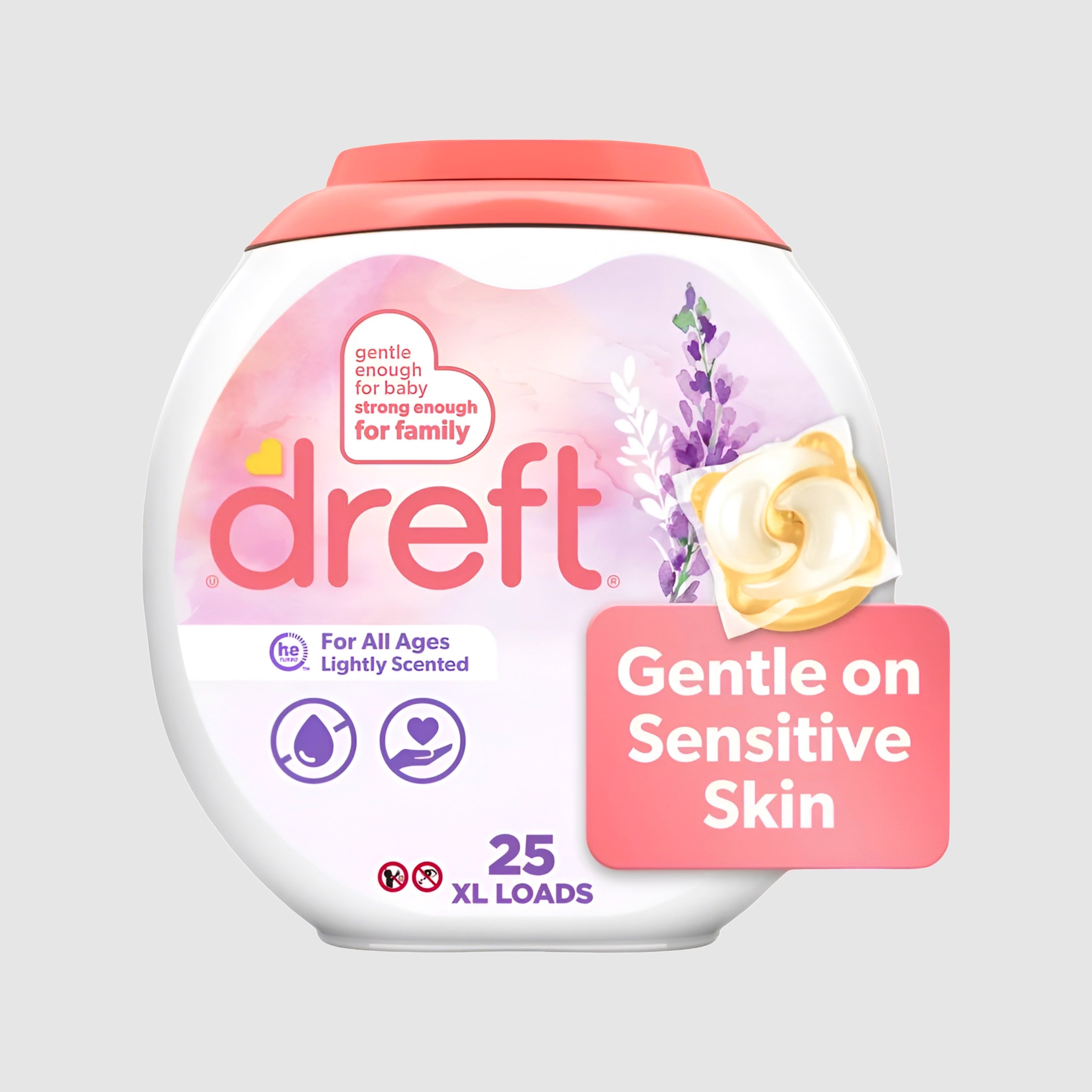Dreft Baby Laundry Detergent XL 3-IN-1 FORMULA