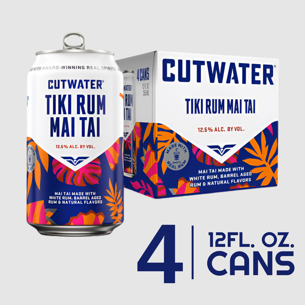 CutWater Tiki Rum Mai Tai (4 Pack)